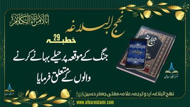 نہج البلاغہ خطبہ 29: جنگ کے موقع پر حیلے بہانے کرنے والے