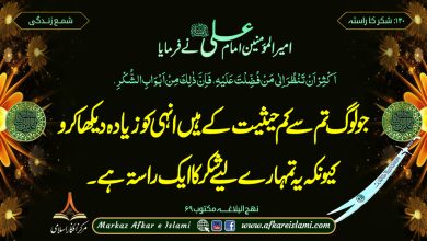 شکر کا راستہ