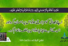 اپنے بھائی کو سزا دینی ہو تو اس پر احسان کرو اور اس کے شر سے بچنا چاہو تو اس پر لطف و انعام کرو۔