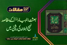 بعثت انبیاء علیہم السلام کے مقاصد نہج البلاغہ کی روشنی میں