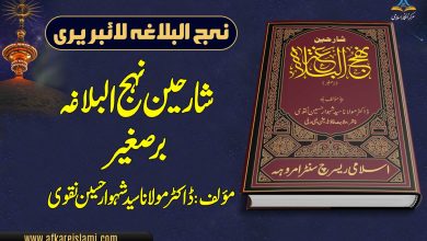 شارحین نہج البلاغہ برصغیر