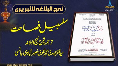 سلسبیل فصاحت ترجمہ و شرح نہج البلاغہ