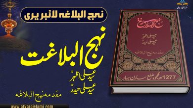 نہج البلاغت سید علی اظہر سید علی حیدر