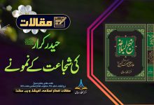 حیدر کرار علیہ السلام کی شجاعت کے نمونے