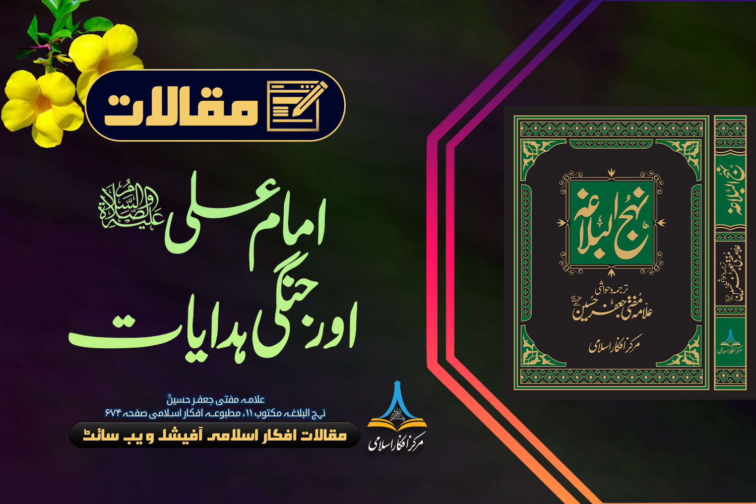 امام علی علیہ السلام اور جنگی ہدایات