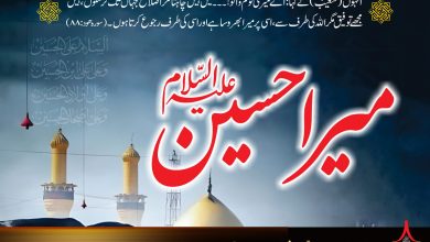 میرا حسین علیہ السلام